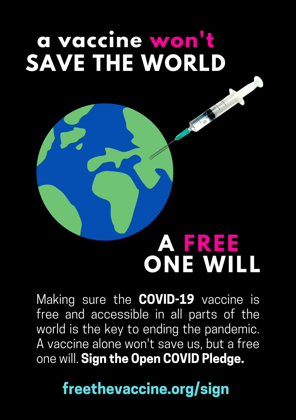 A Vaccine Won’t Save the World, A Free One Will