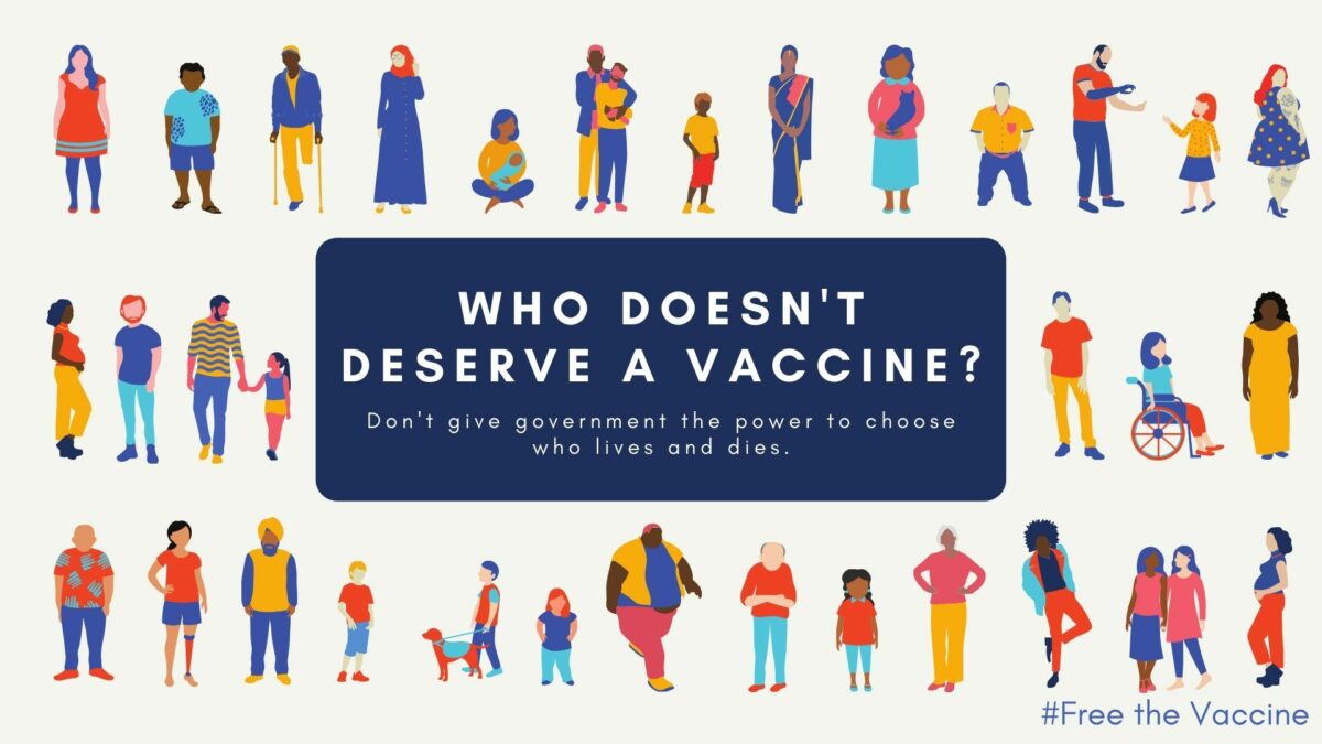 Who doesn’t deserve a vaccine?