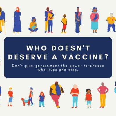 Who doesn’t deserve a vaccine?