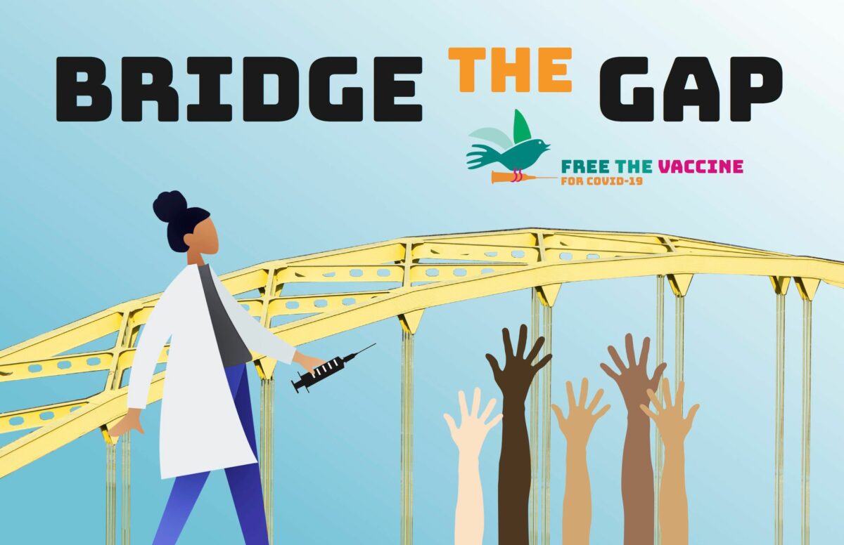 “Bridge The Gap” Postcard