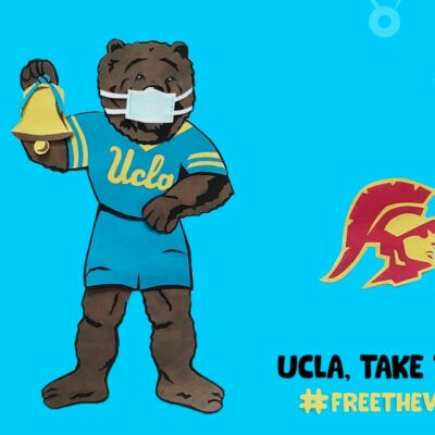 UCLA vs USC Mascot Stop Motion Animation